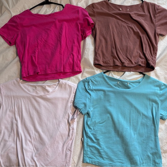 Bundle of Double-lined Croptops - Picture 1 of 6